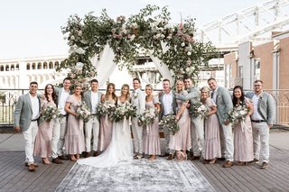 bohemian chic wedding attire