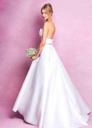 Illusion Ball Gown by Angel Sanchez Fall 2016 angel-sanchez-fall-2016-ball-gown-with-illusion-bodice-and-hand-cut-flowers