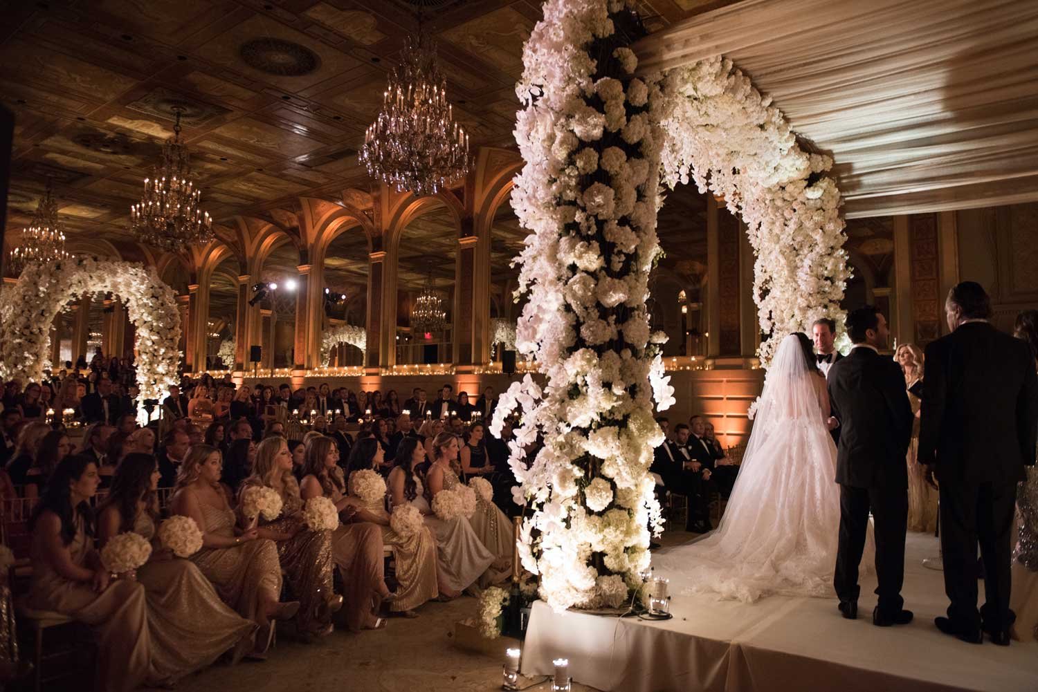 Opulent Luxury Wedding with Timeless Color Palette in New York City