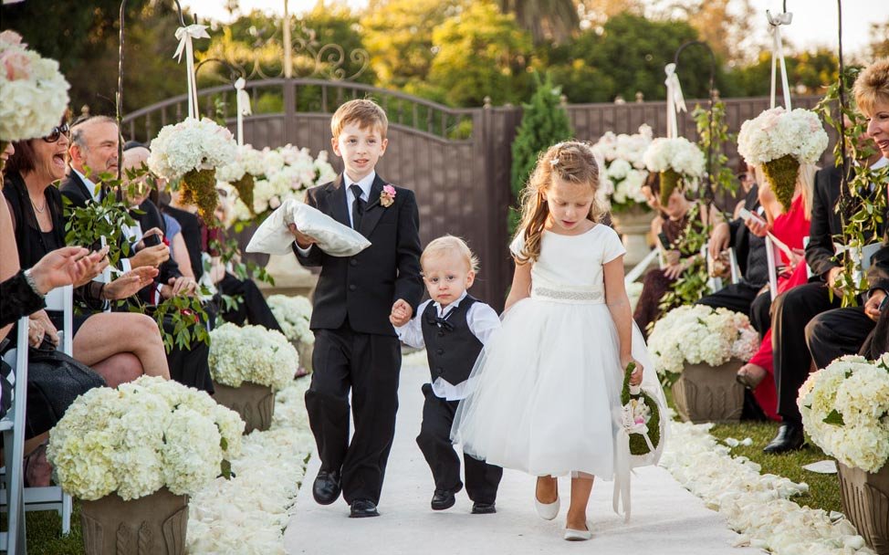 How to Ask Flower Girl & Ring Bearer Inside Weddings