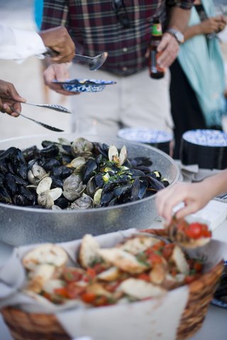 Clambake Buffet clam-bake-food-spread
