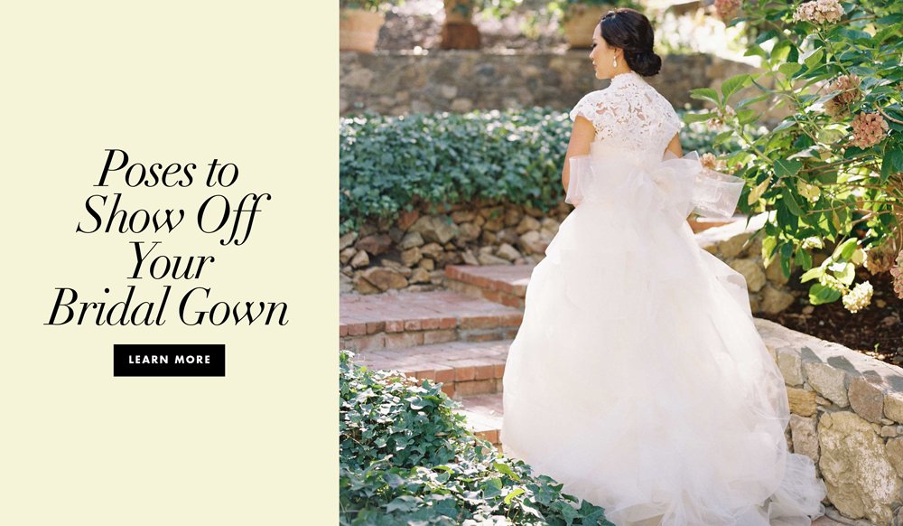 How to Show Off Your Wedding Dress in Photos