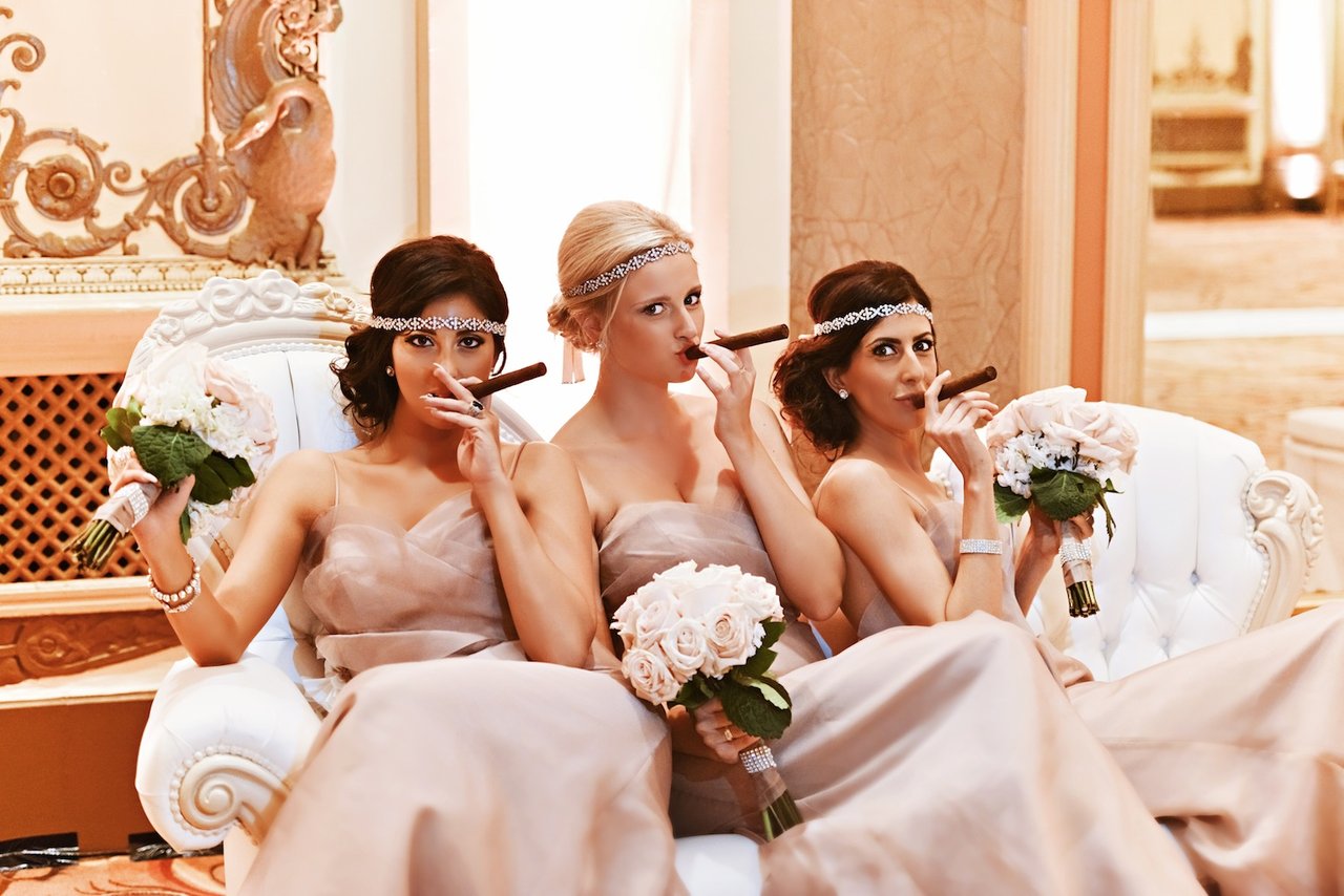 Women Smoking Cigars