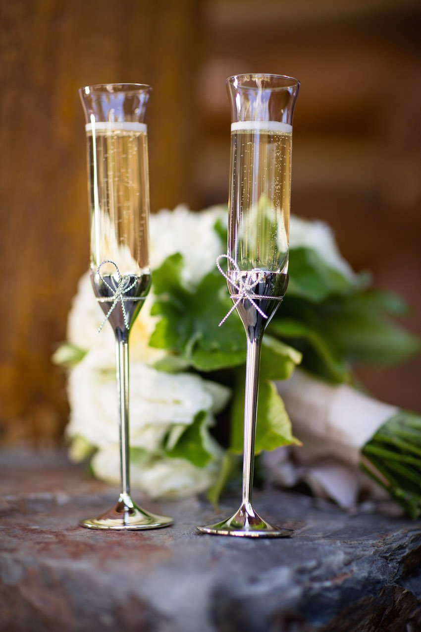 Elegant Champagne Flutes