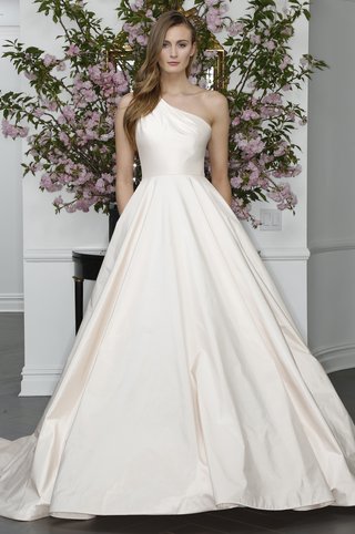 Wedding Dress by Legends Romona Keveza one-shoulder-ball-gown-by-legends-romona-keveza