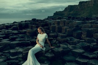 "Alice" Gown from BHLDN bhldn-fall-2016-wedding-dress-alice-short-sleeve-gown-by-badgley-mischka