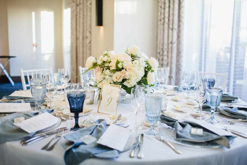 Décor Inspiration for a Beautiful Blue & White Wedding