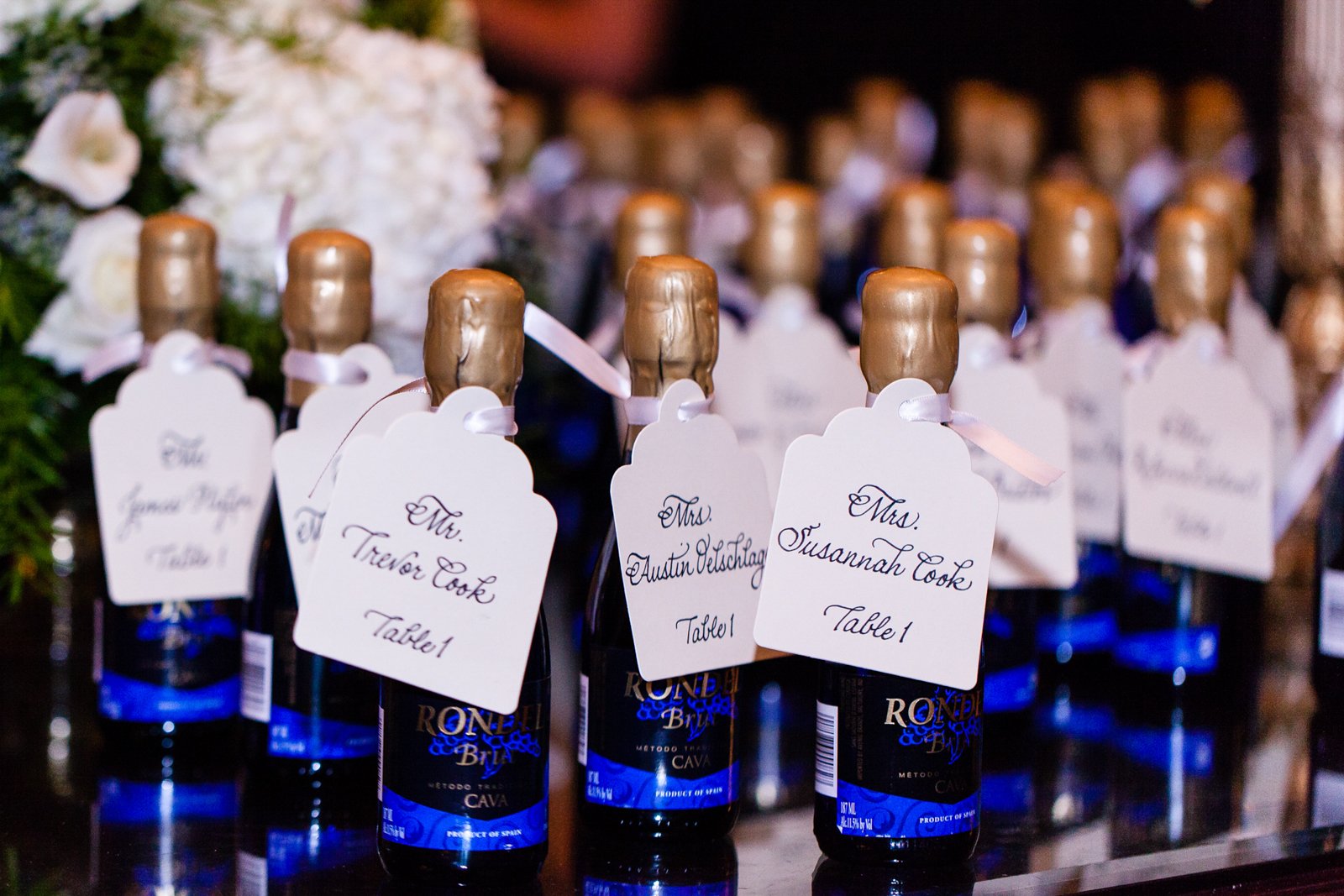 Wine Bottle Wedding Favors
