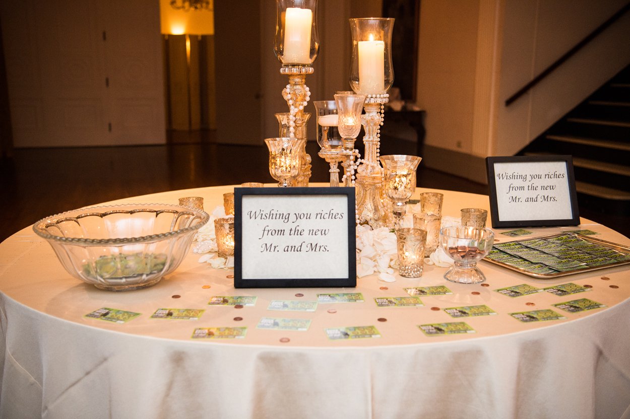 Lottery Scratchers as Favors