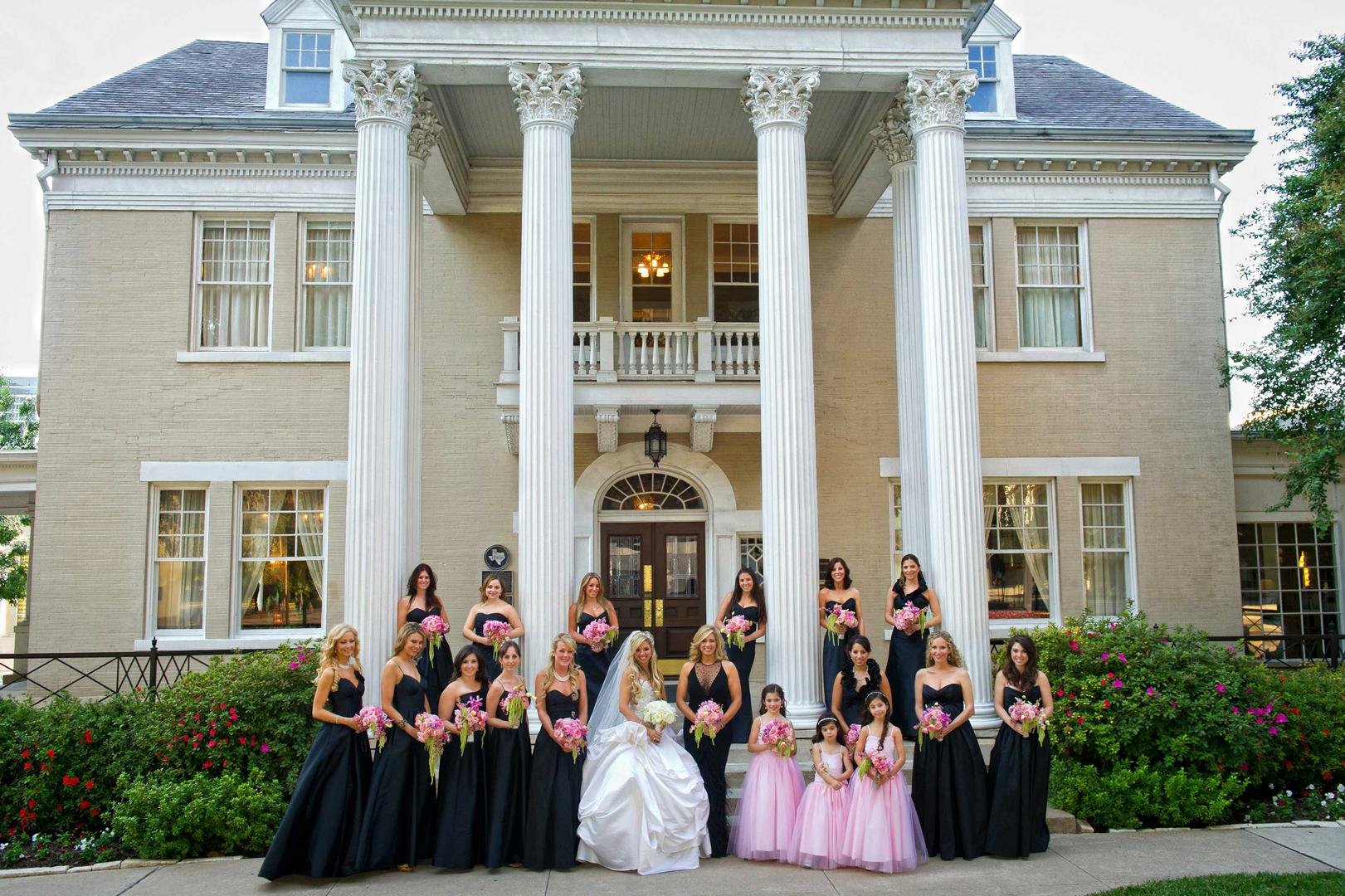 Ms Roshanski Mansion Wedding Bridesmaids