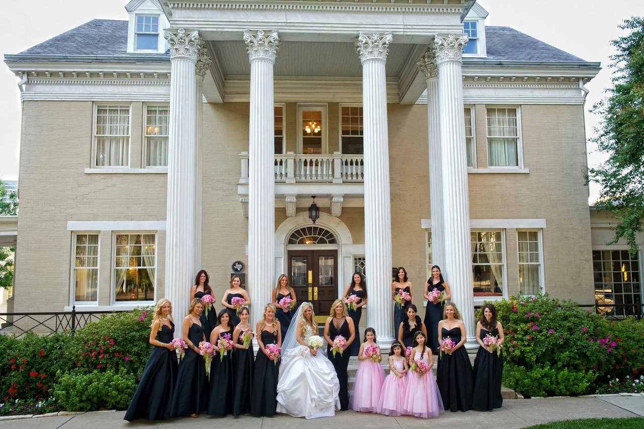 Mark Roshanski Wedding Mansion Wedding Bridesmaids