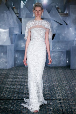"Ceila" by Mira Zwillinger mira-zwillinger-spring-2019-wedding-dress-celia-mermaid-gown-with-matching-bolero