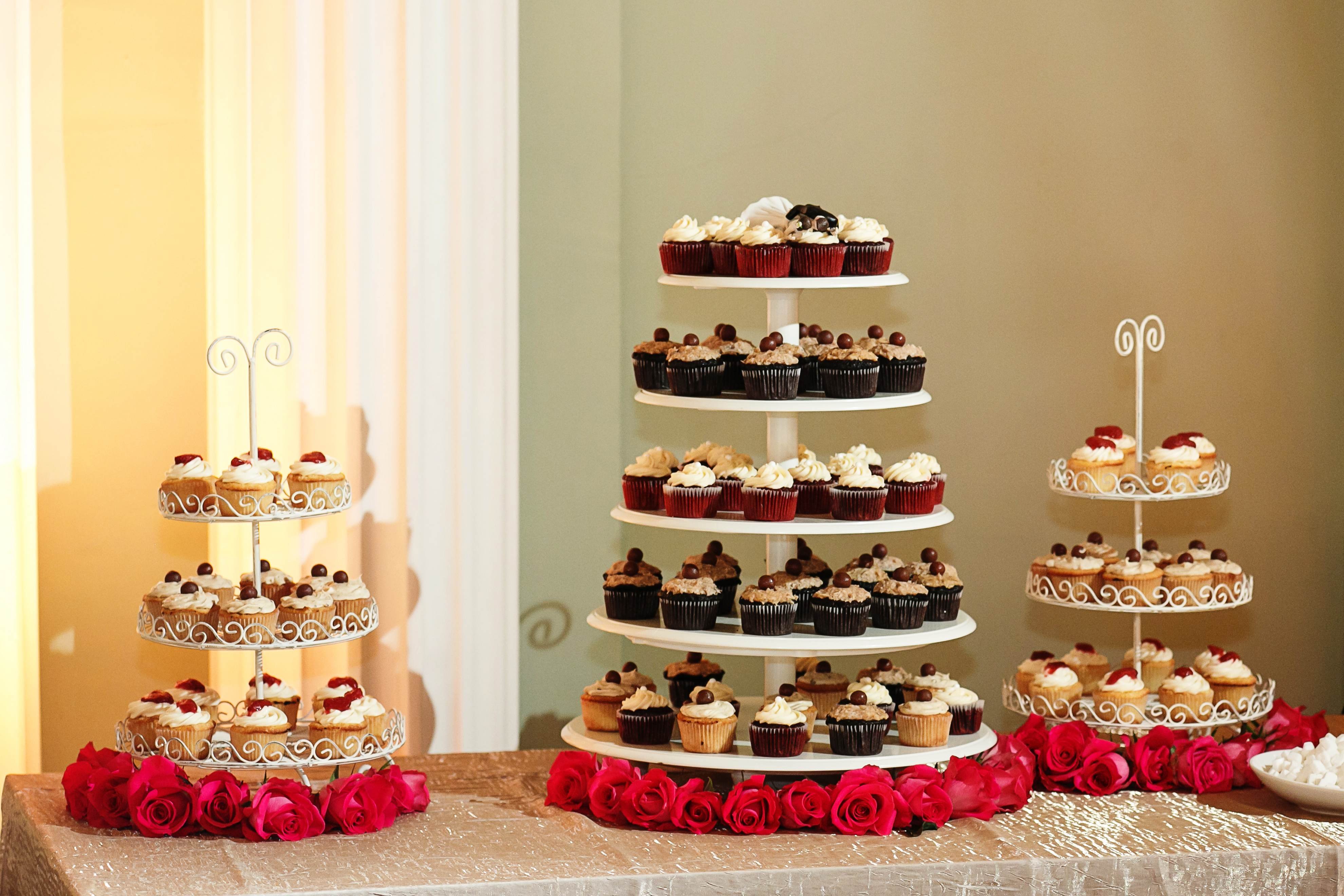 Tiered Cupcake Station