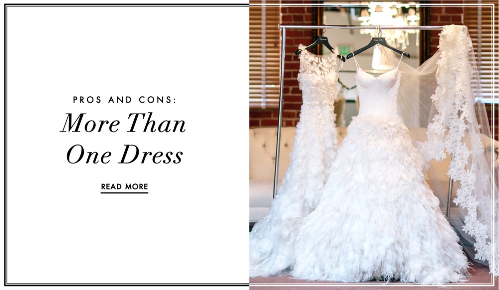 Pros and Cons: Multiple Wedding Dresses