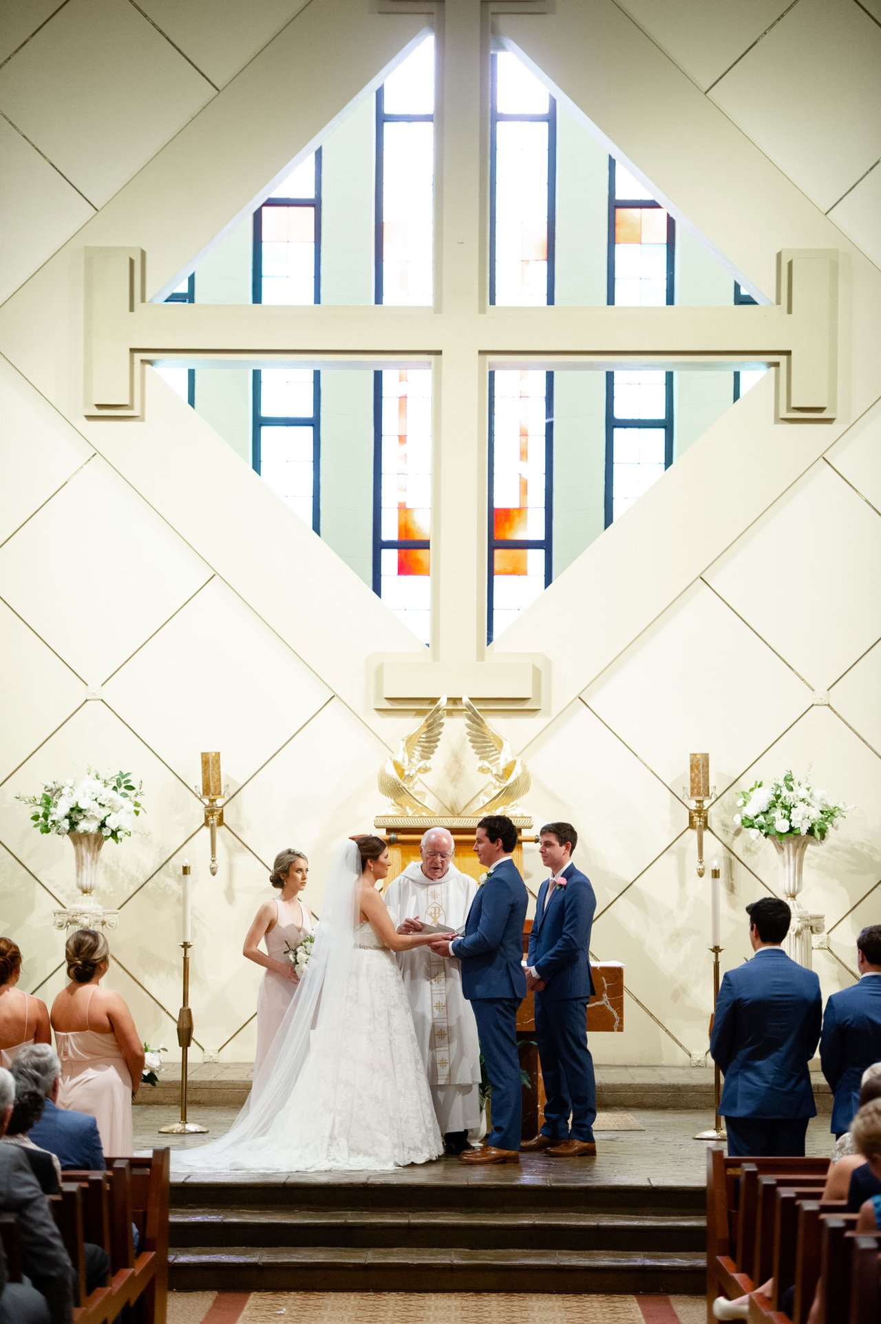 Wedding Ceremony at Catholic Church