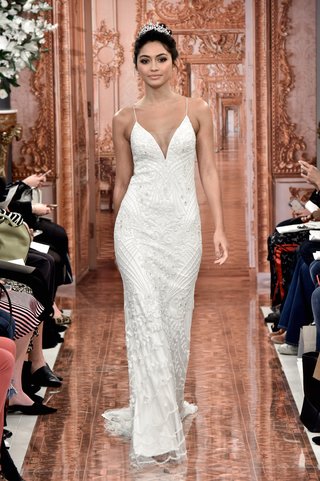 "Matilda" by THEIA matilda-by-theia-spring-2019-porcelain-hand-embroidered-beaded-slip-dress