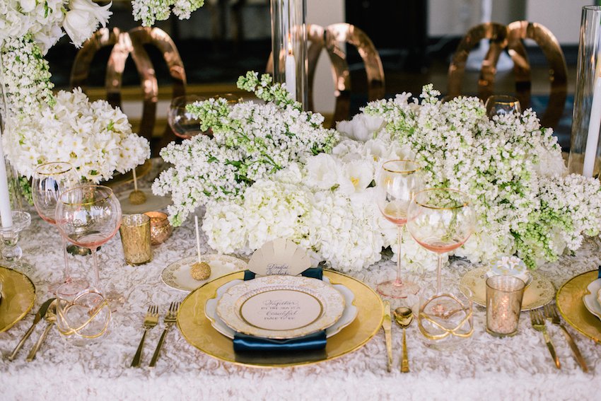 Wedding Inspiration: Romantic Seaside Wedding Design