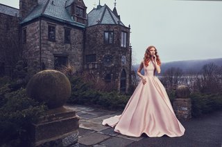 "Brooklyn" by Sareh Nouri brooklyn-by-sareh-nouri-spring-2018-shantung-ball-gown-bateau-neckline-u-shape-back