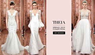 Princess-Inspired Wedding Dresses from THEIA Spring 2019 bridal-fashion-week-theia-spring-2019