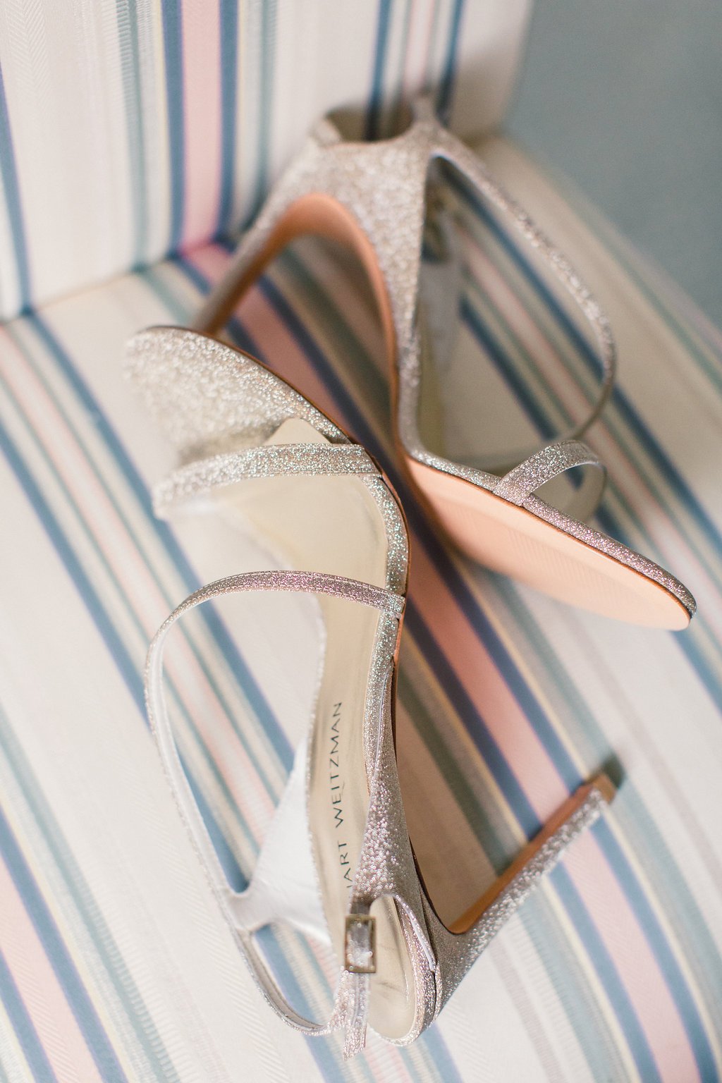 strappy silver heels for wedding