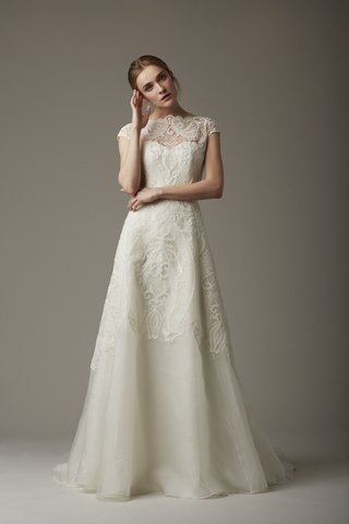 "The Magnolia Tree" Dress lela-rose-the-magnolia-tree-wedding-dress-with-lace