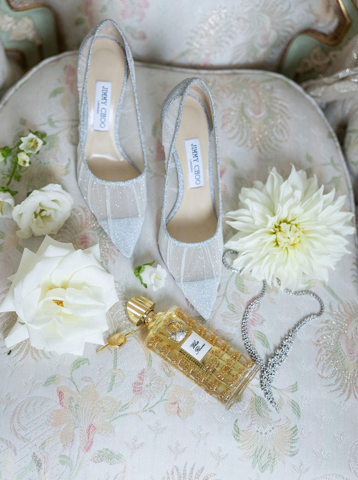 sparkly jimmy choo heels