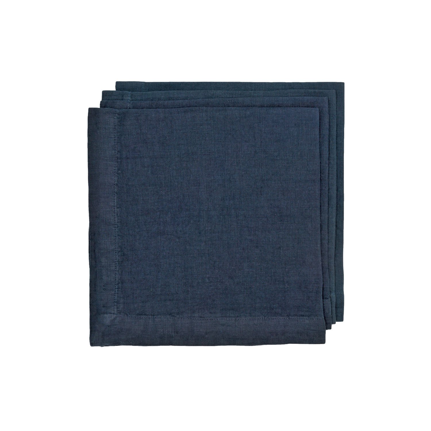 Indigo HG Signature hand-dyed linen napkin Hudson Grace wedding registry ideas