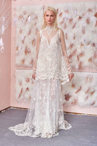 Style 807 by GALA by Galia Lahav gala-no-3-collection-gala-by-galia-lahav-boho-wedding-dress-high-neck-sheer-long-sleeves-lace
