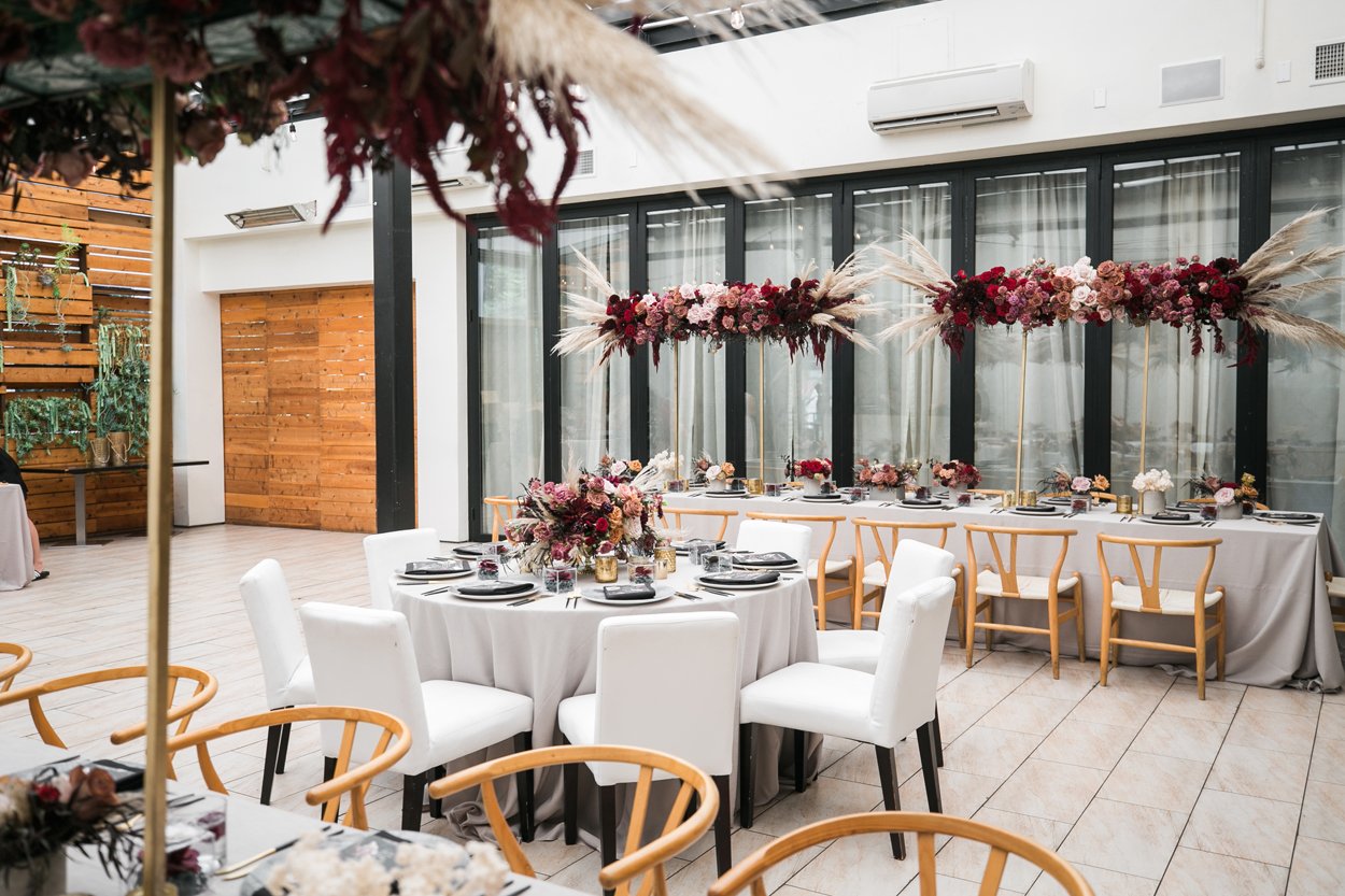 Dark and Moody Bridal Shower