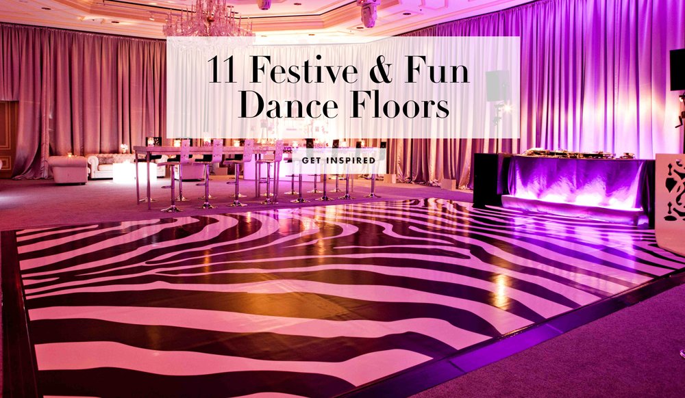 11 Dazzling Dance Floors for Your Reception