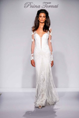 Pnina Tornai 4655 Wedding Dress Used Size 6 3 500
