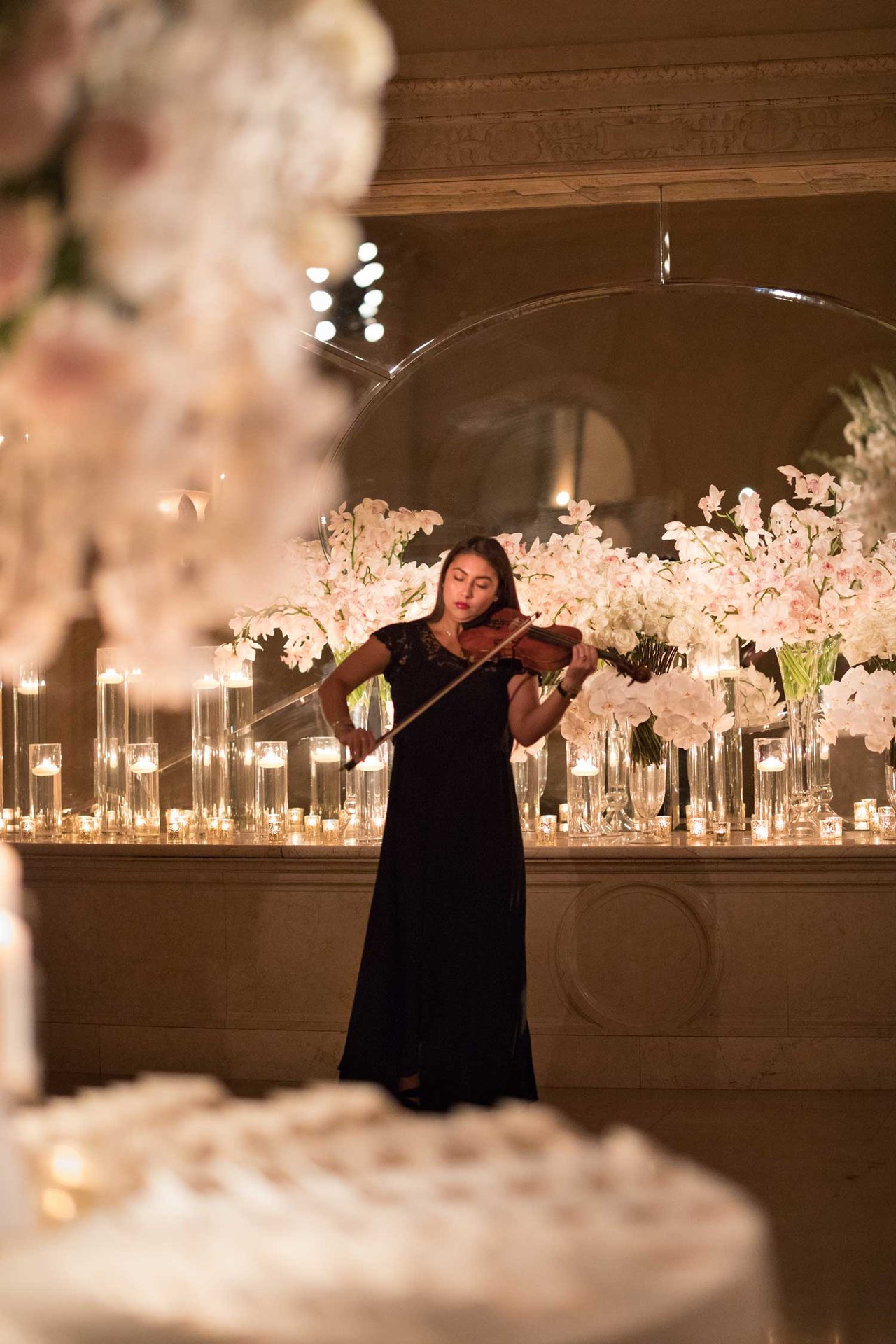 Violinist at Wedding Ceremony