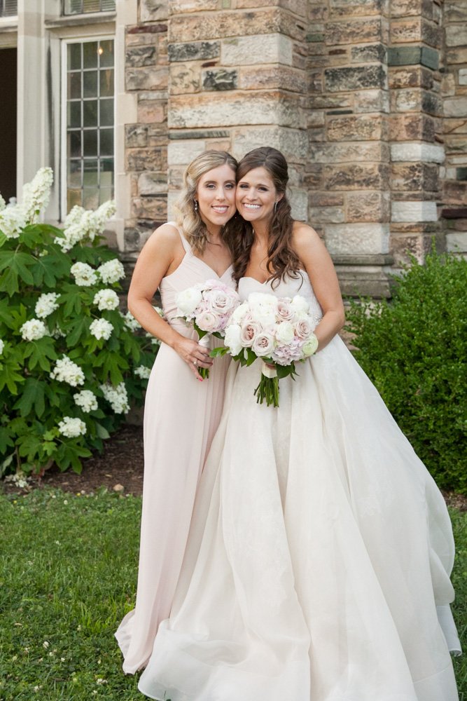 Bride and Her Maid of Honor