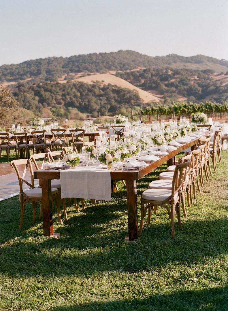 Vineyard Reception Décor
