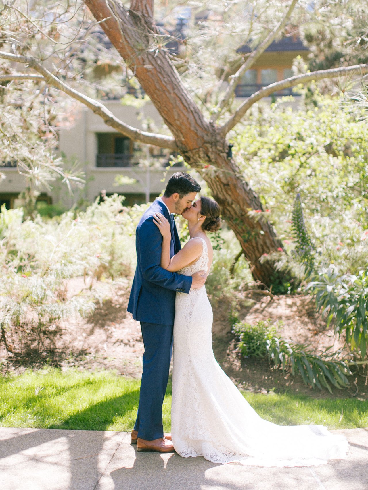 The Lodge at Torrey Pines Wedding Couple