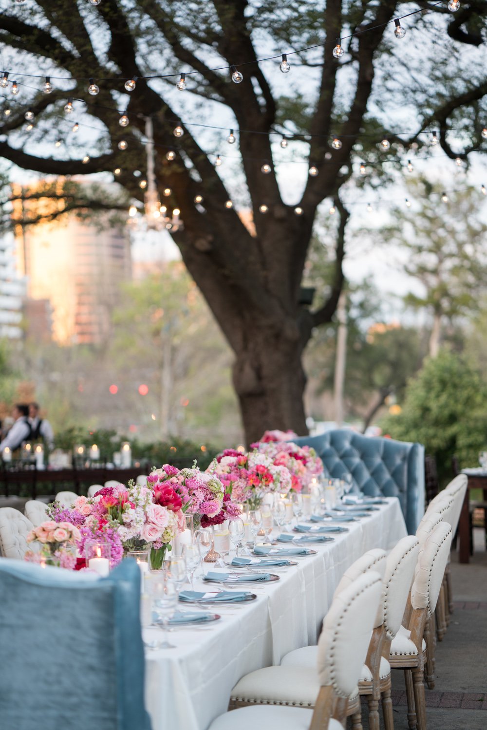 Cafe Lights Over King's Tables