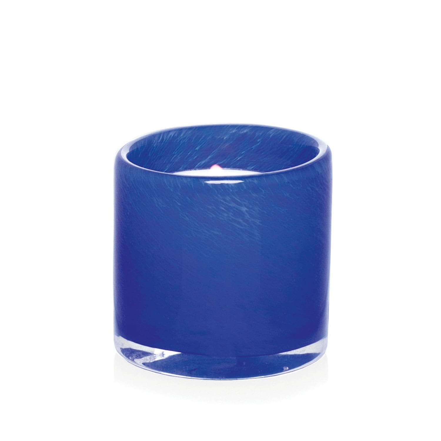 Blue votive glass candle holder Hudson Grace wedding registry ideas