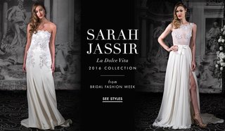 Sarah Jassir 2016 Bridal Collection sarah-jassir-2016-la-dolce-vita-wedding-dress-collection
