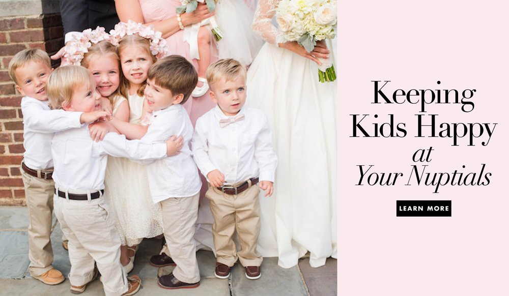 How to Accommodate Children at Your Wedding