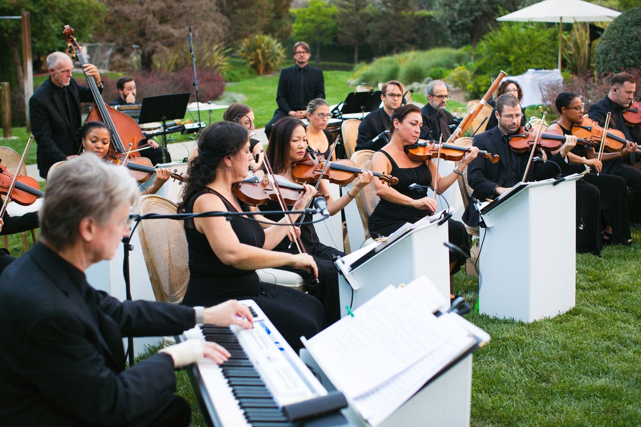 String Musicians & Pianist at Ceremony