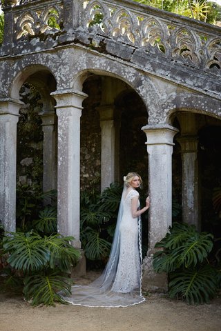 Lace BHLDN Wedding Dress tadashi-shoji-bhldn-cap-sleeve-wedding-dress