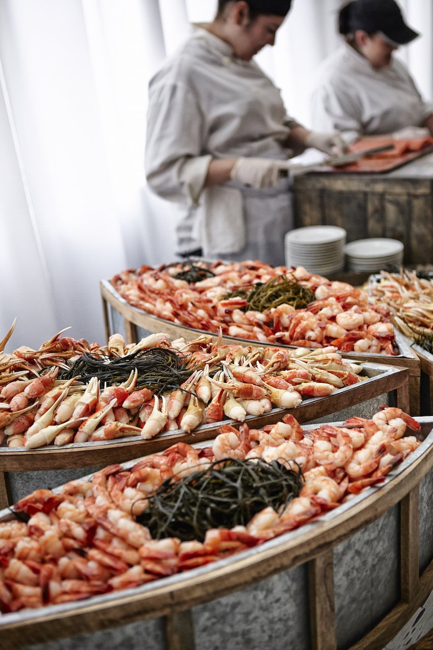 Seafood Wedding Station
