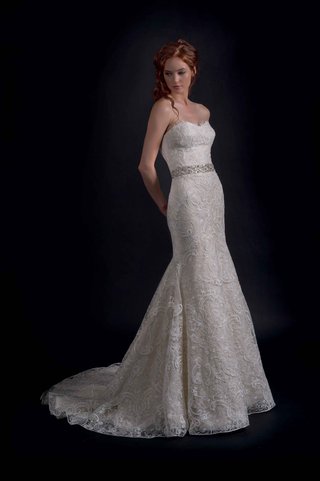 "Sailor" by Modern Trousseau Fall 2016 modern-trousseau-fall-2016-strapless-wedding-dress-with-paisley-embroidery