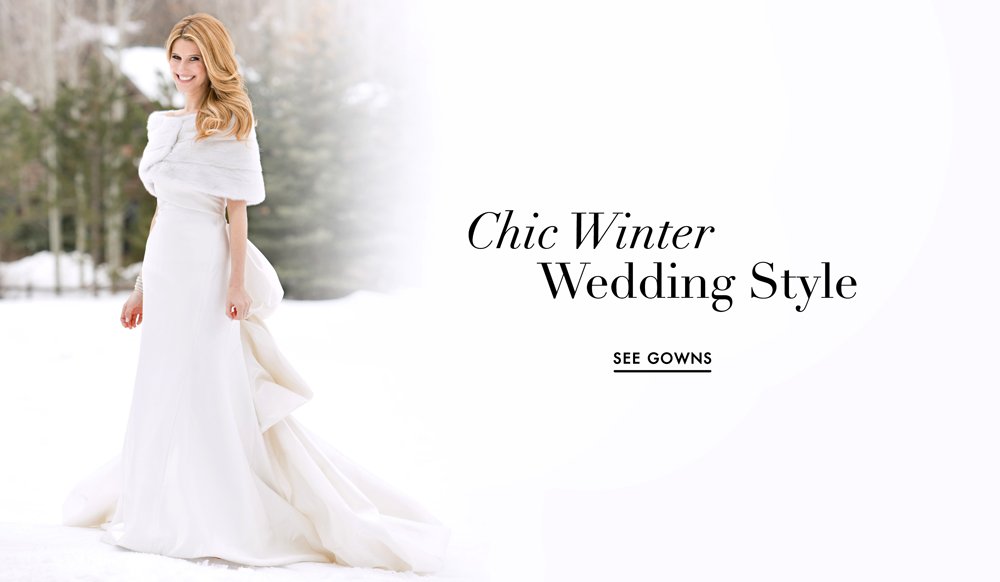 winter wedding style