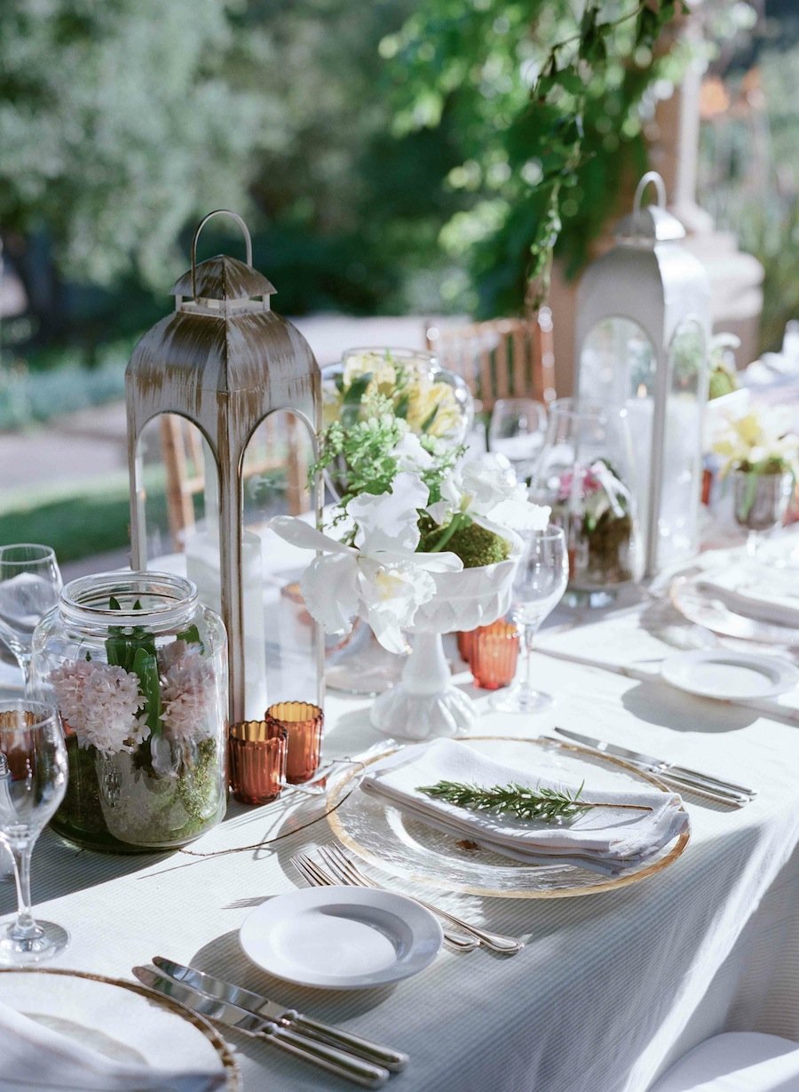 Garden Party Centerpieces