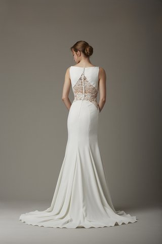 "The Paddock" Dress lela-rose-the-paddock-wedding-dress-with-an-illusion-back