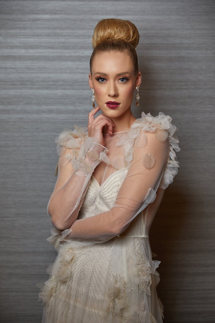 Mykey Reed Bold Makeup Look for the Bride