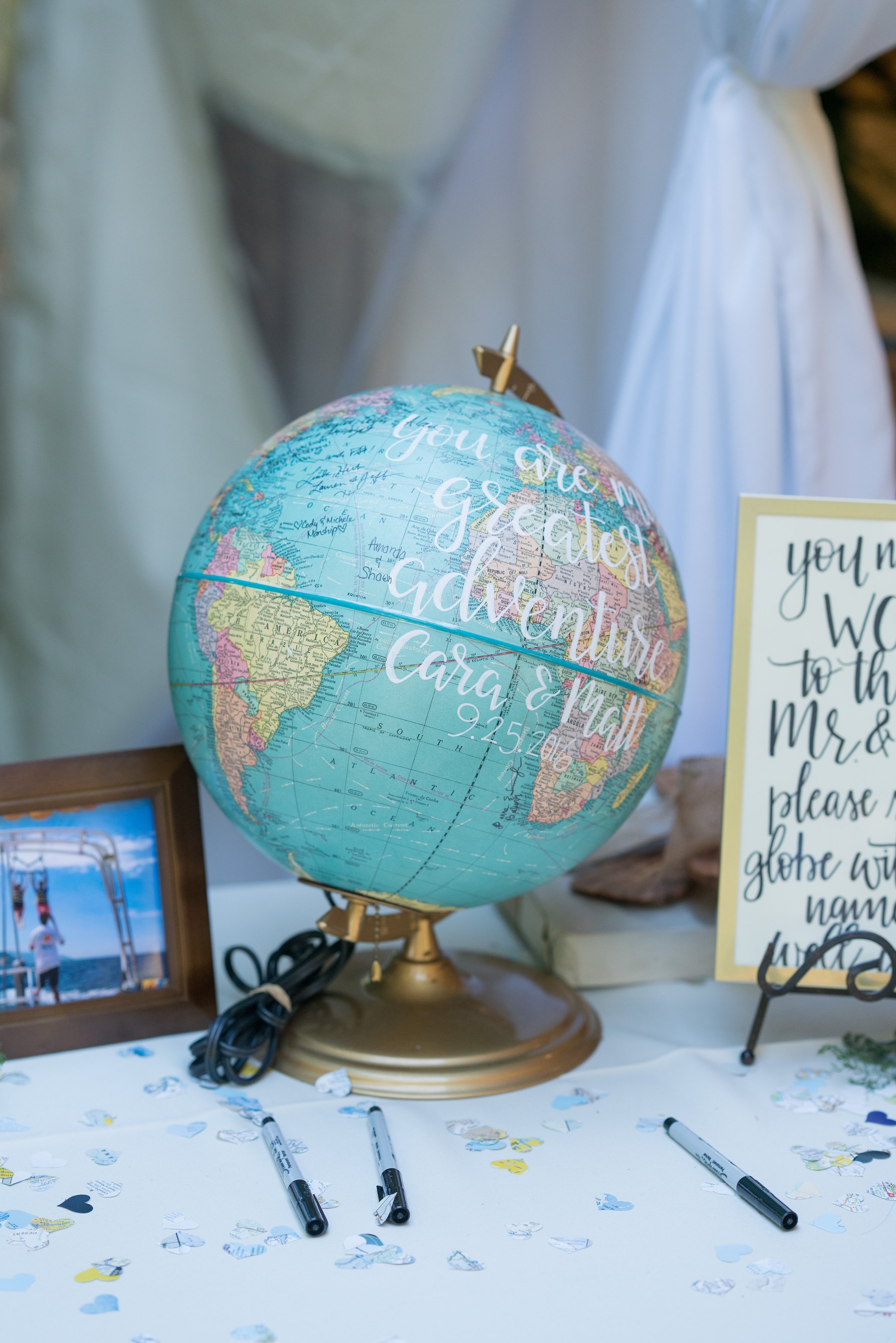 Guest Book Globe