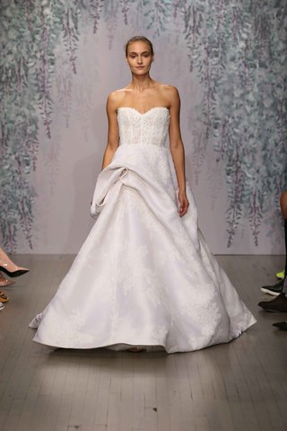Look 13 by Monique Lhuillier Fall 2016 strapless-gown-with-pick-up-detail-by-monique-lhuillier-fall-2016