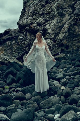 "Naomi" Gown by BHLDN bhldn-fall-2016-wedding-dress-naomi-by-mignon-vintage-inspired-1920s-sheath-with-spaghetti-straps